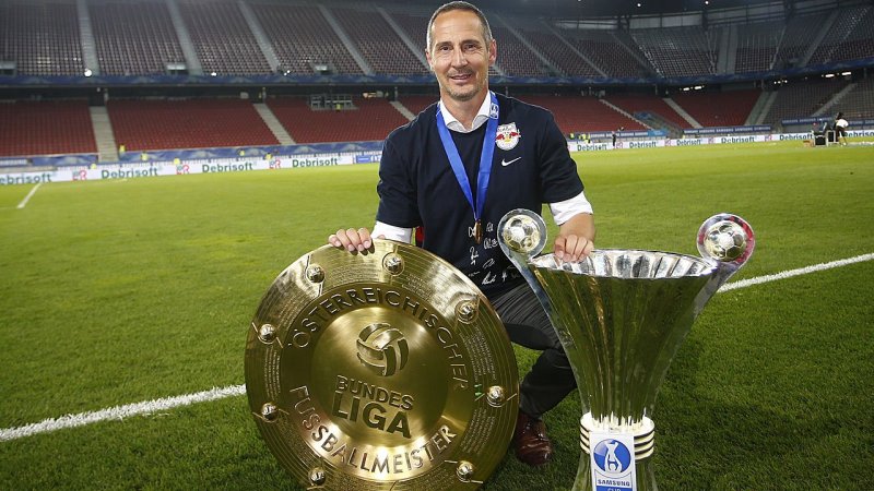 Alle bisherigen Trainer in der Ära Red Bull Salzburg