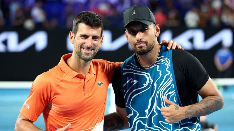 Brisbane: Kyrgios und Djokovic treten zusammen im Doppel an