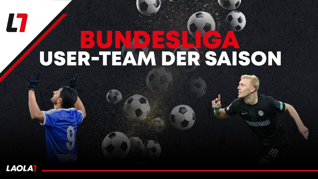 Bundesliga: Das LAOLA1-User-Team der Herbstsaison