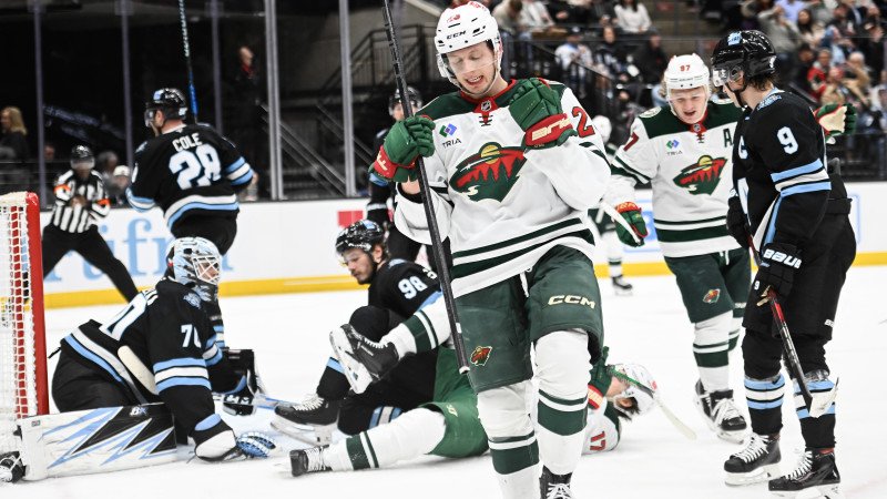 Rossi-Assist bei knapper Minnesota Niederlage gegen Utah