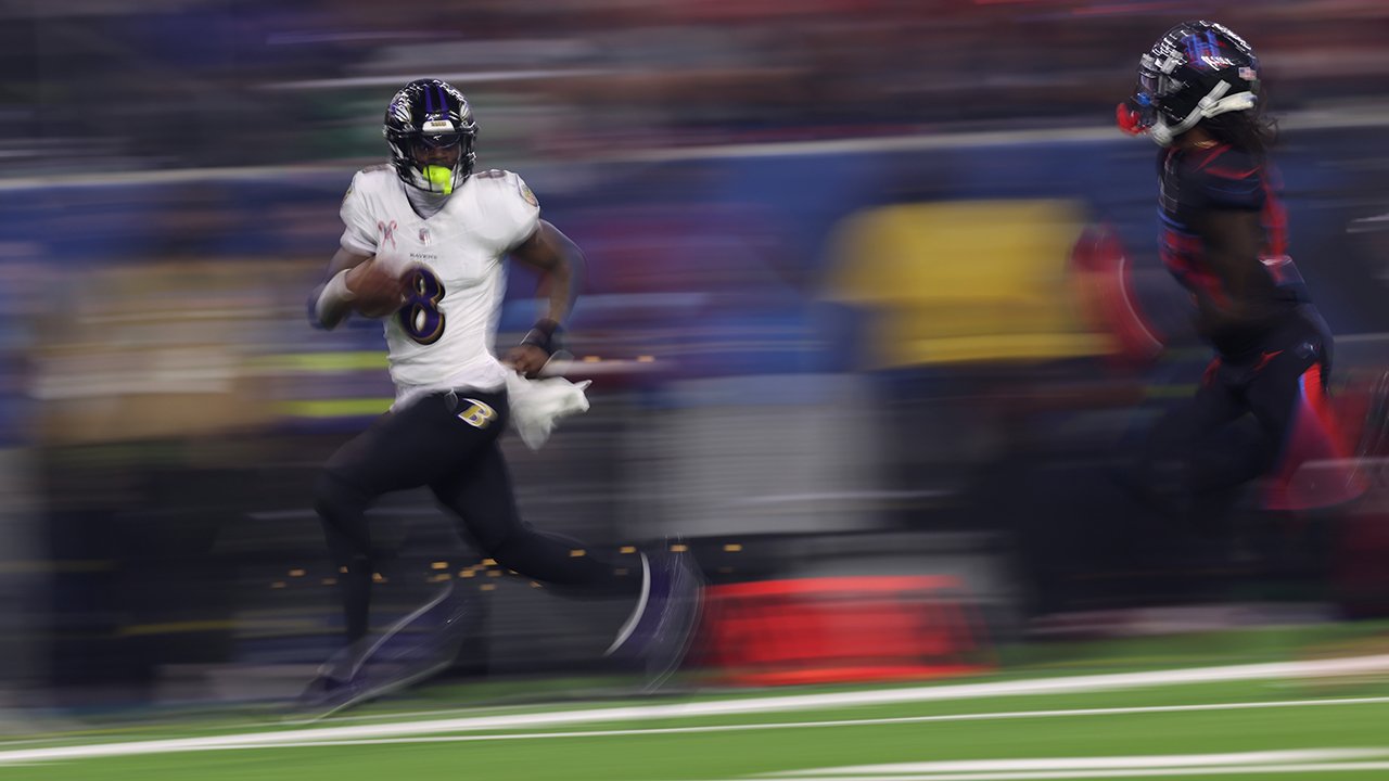 Lamar Jackson "joggt" zu historischem <a href='/de/daten/news/american-football/nfl/' class='tag'>NFL</a>-Rekord