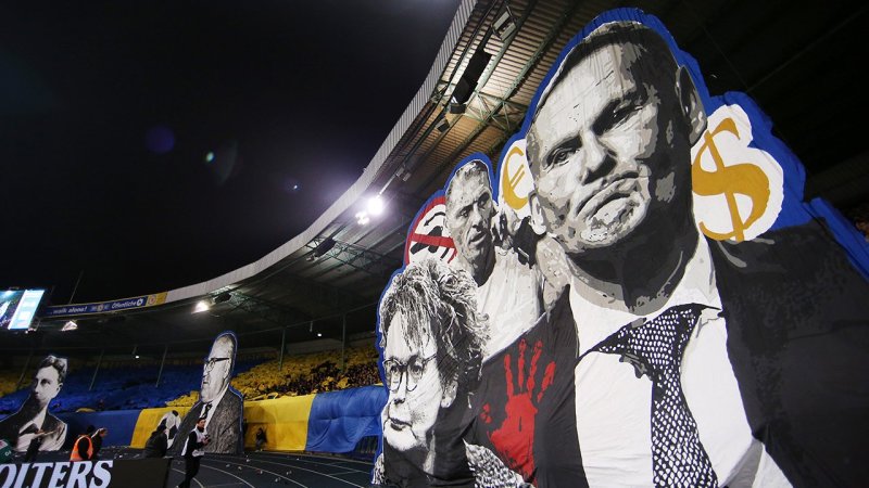 Die besten Fan-Choreos 2024 im internationalen Fußball