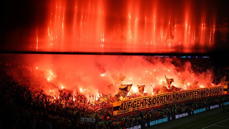 Die besten Fan-Choreos 2024 im internationalen Fußball