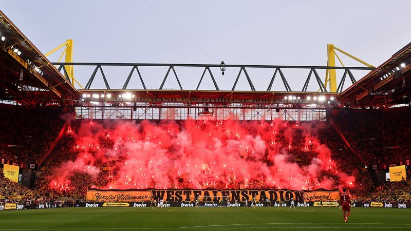 Die besten Fan-Choreos 2024 im internationalen Fußball