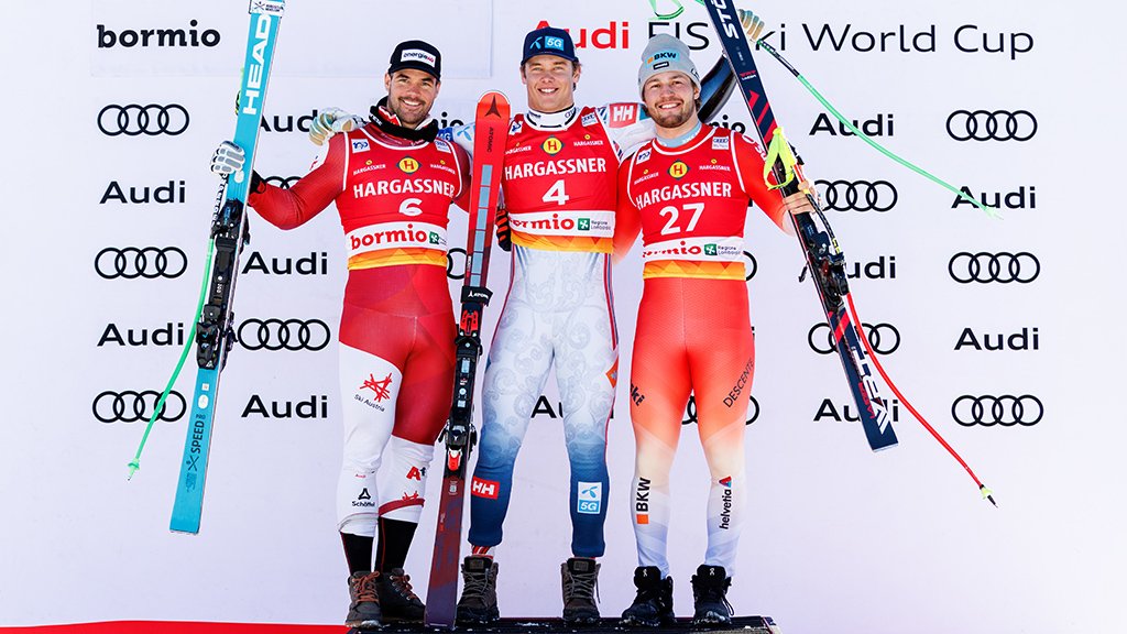 Norweger gewinnt erstmals: Ergebnis des Super-G in Bormio