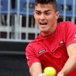 Alexander Erler muss sich im Doppel Superstar-Duo beugen