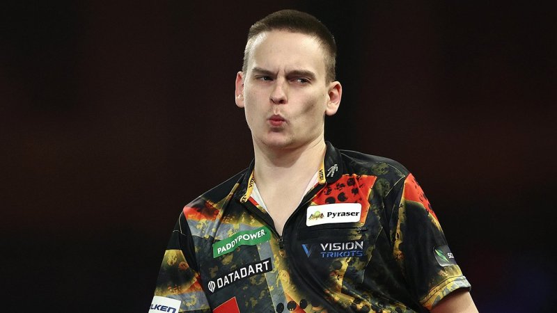 "Pikachu" ohne Chance - letzter Deutscher bei Darts-WM raus