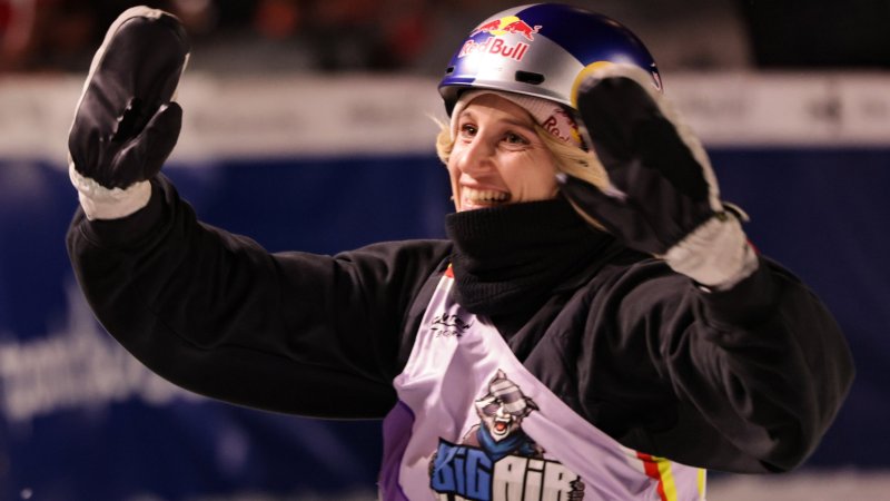 Big-Air-Show: Die Monster-Rampe im Wörthersee-Stadion