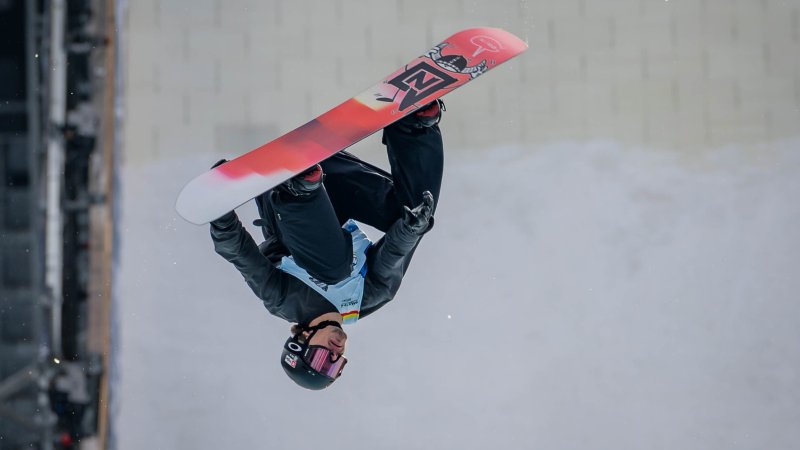 Big-Air-Show: Die Monster-Rampe im Wörthersee-Stadion