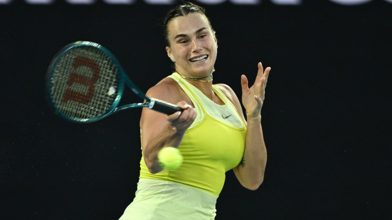 <a href='/de/daten/news/tennis/australian-open/' class='tag'>Australian Open</a>: Titelverteidigerin startet mit etwas Mühe