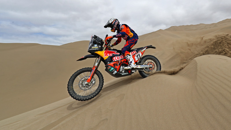 Nächster Etappensieg für KTM bei der <a href='/de/daten/news/rallye-dakar/' class='tag'>Rallye Dakar</a>