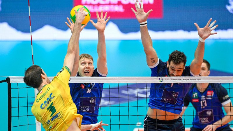 Hypo Tirol in Volleyball-Champions-League weiter chancenlos