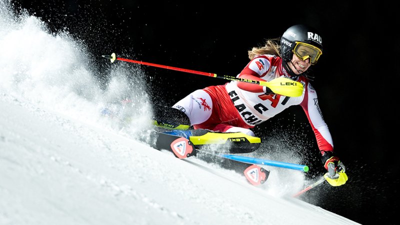 Sieg verpasst! Liensberger fliegt in Flachau vom Podest