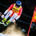 Sturz! Schweizer landet im Wengen-Training im Netz