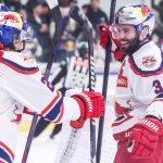 Drei Treffer in vier Minuten! Salzburg legt gegen Bozen vor