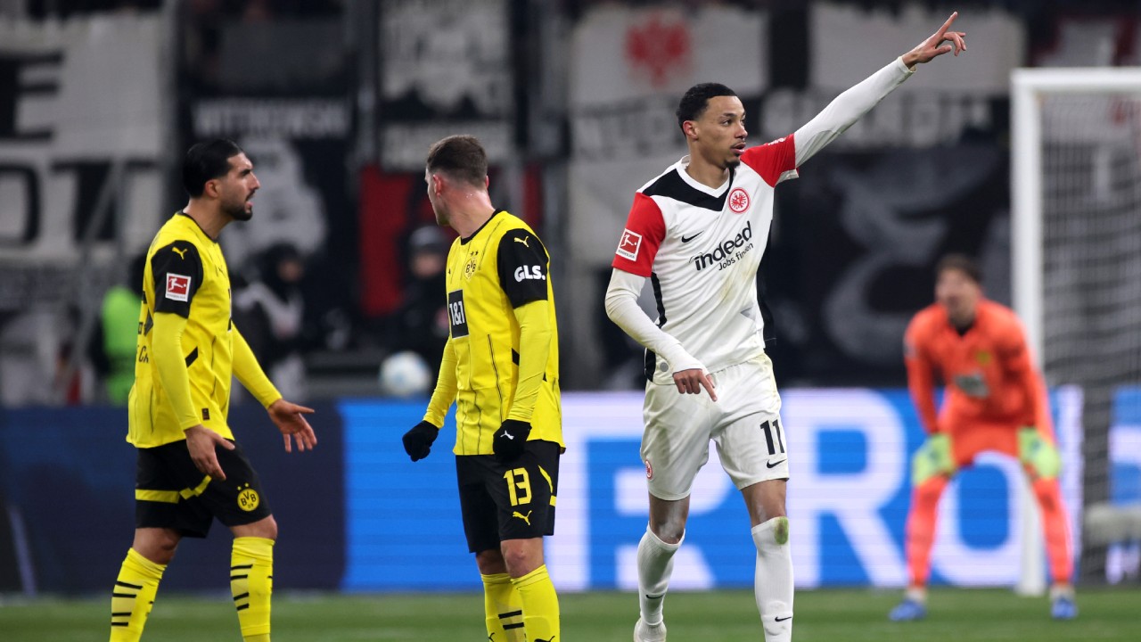 Frankfurt schießt Dortmund tiefer in die Krise