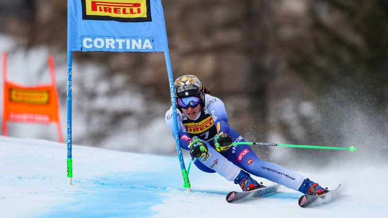 Italienische Dominanz in Cortina! Brignone gewinnt Super G