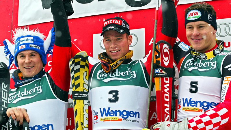 Siegerliste: Slalom in Wengen