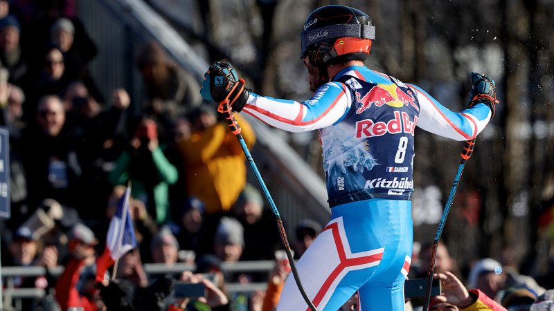 Rückblick: Die besten Bilder der Hahnenkamm-Abfahrt 2024