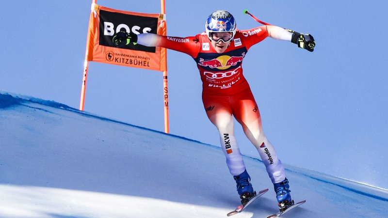 Rückblick: Die besten Bilder der Hahnenkamm-Abfahrt 2024