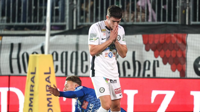 Bitter! Sturm muss wochenlang auf Abwehr-Mann verzichten