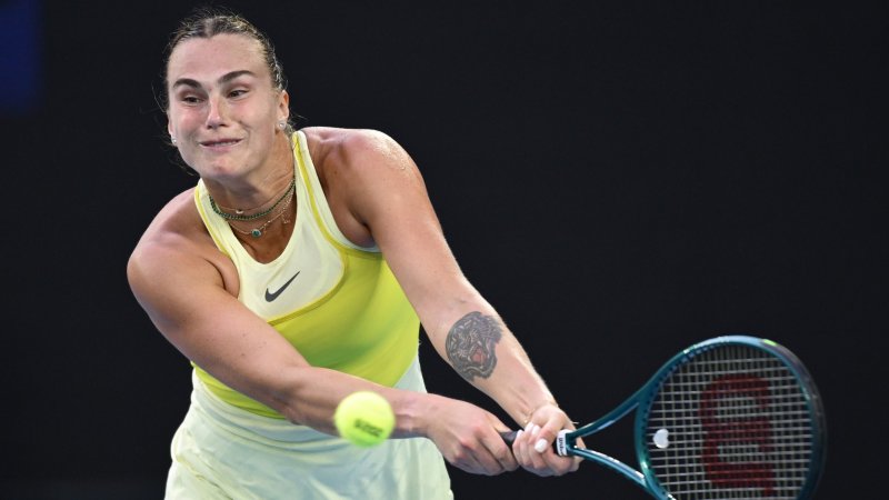 Titelverteidigerin Sabalenka kämpft sich ins Halbfinale