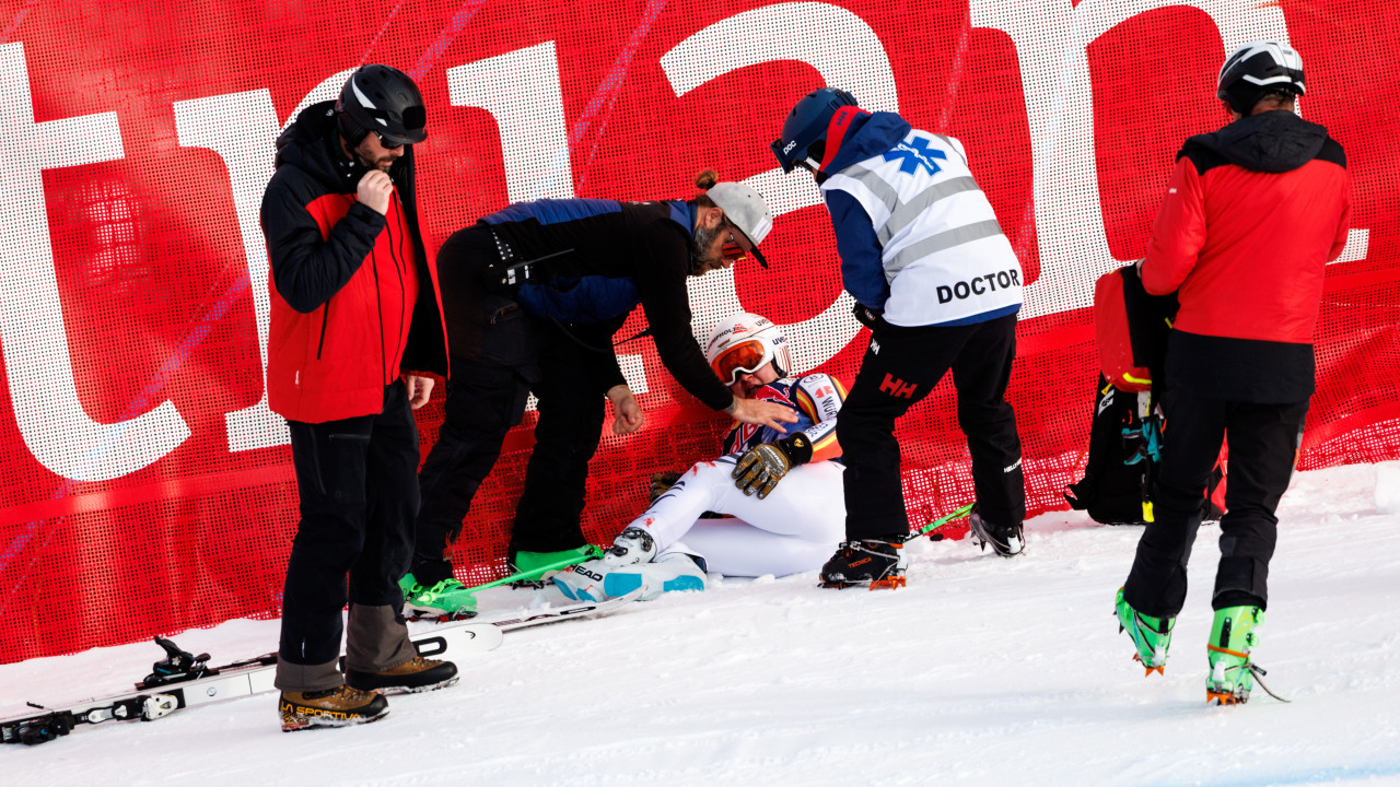 Nach Sturz auf der Streif: Horror-Diagnose bei DSV-Abfahrer