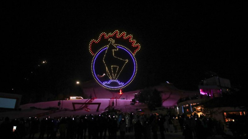 Kitzbühel, Super-G: Die Bilder der Siegerehrung