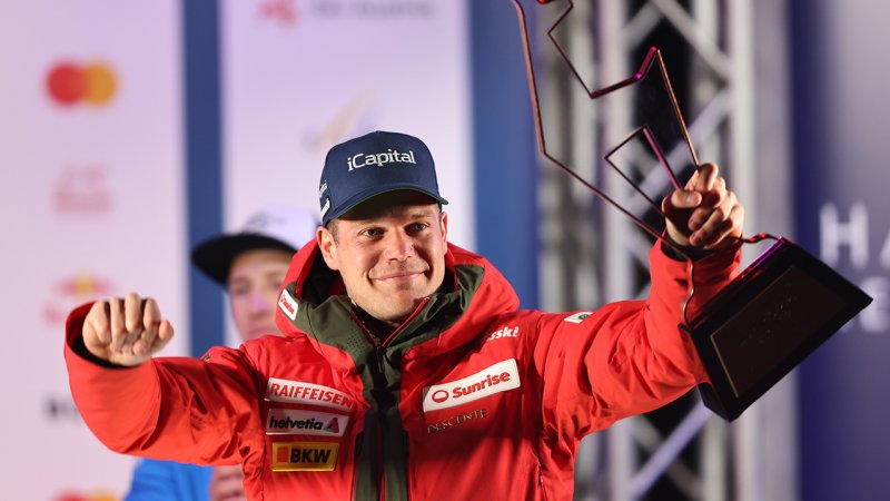 Kitzbühel, Super-G: Die Bilder der Siegerehrung