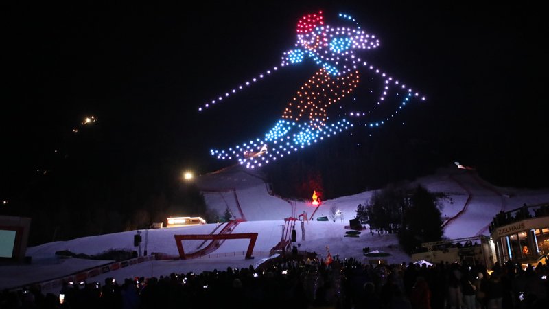 Kitzbühel, Super-G: Die Bilder der Siegerehrung