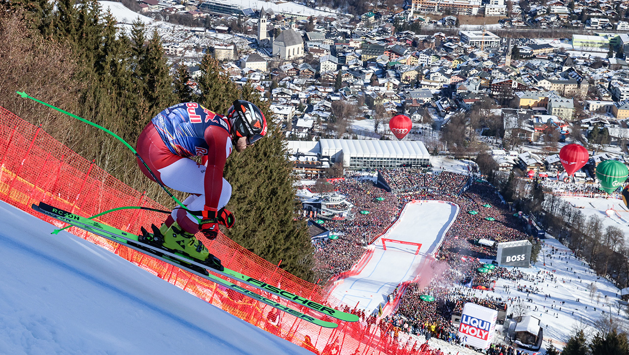 Ergebnis der Hahnenkamm-Abfahrt 2025 in Kitzbühel