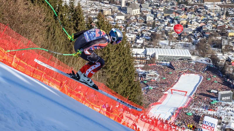 Kitzbühel 2025: Die Bilder der Hahnenkamm-Abfahrt
