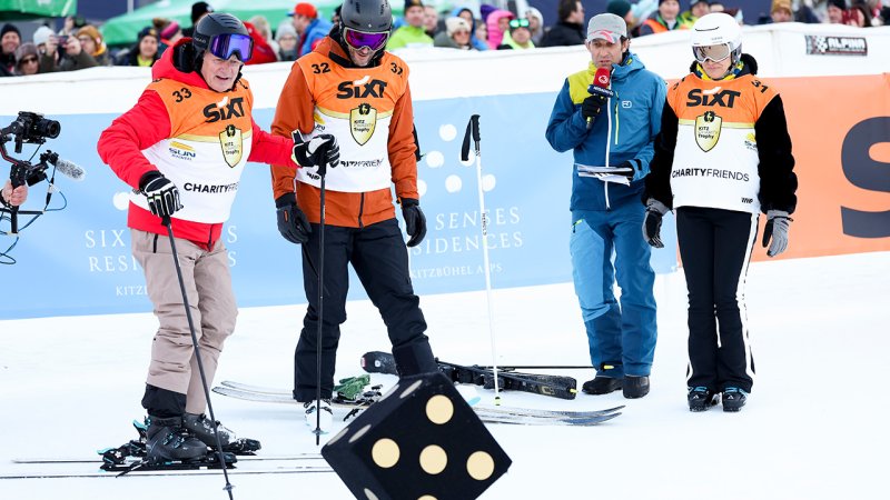 Naschenweng & Co. auf der Streif! Kitz Charity Trophy