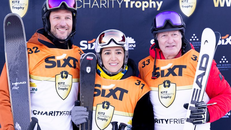 Naschenweng & Co. auf der Streif! Kitz Charity Trophy