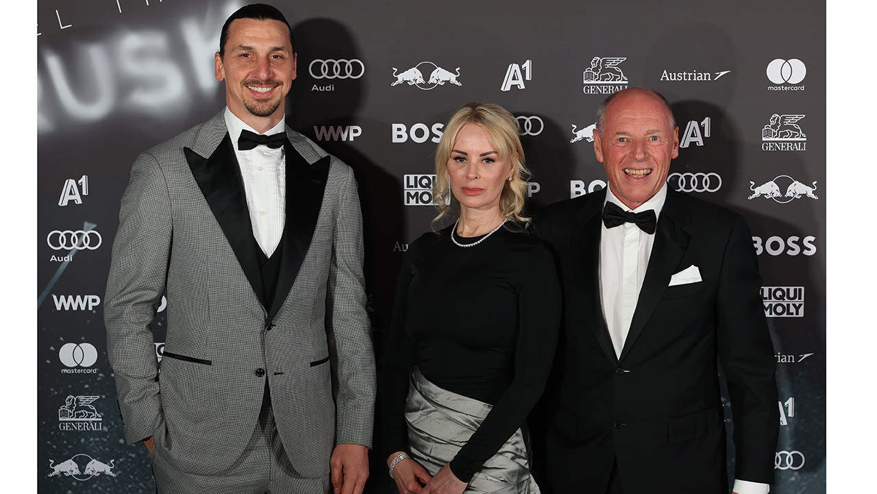 Zlatan scherzt in Kitz: "Habe meinen Skilehrer gefeuert"