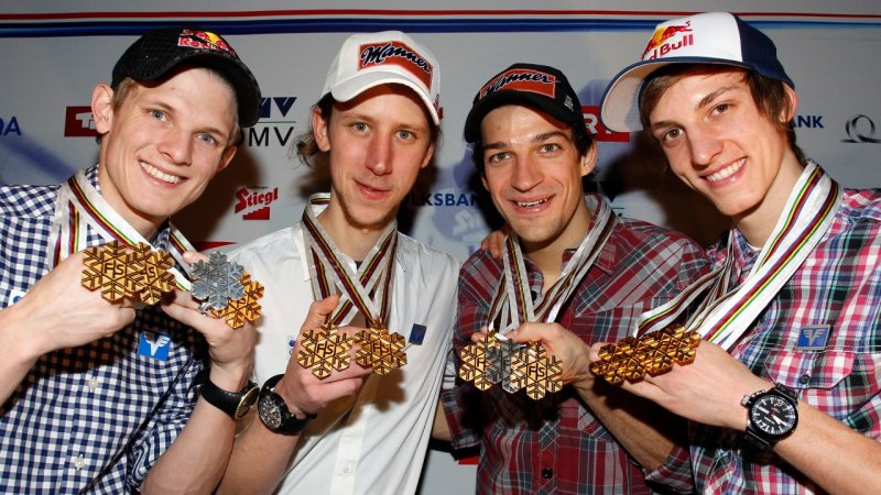 Letzte WM in Norwegen: Als es für den ÖSV Gold regnete