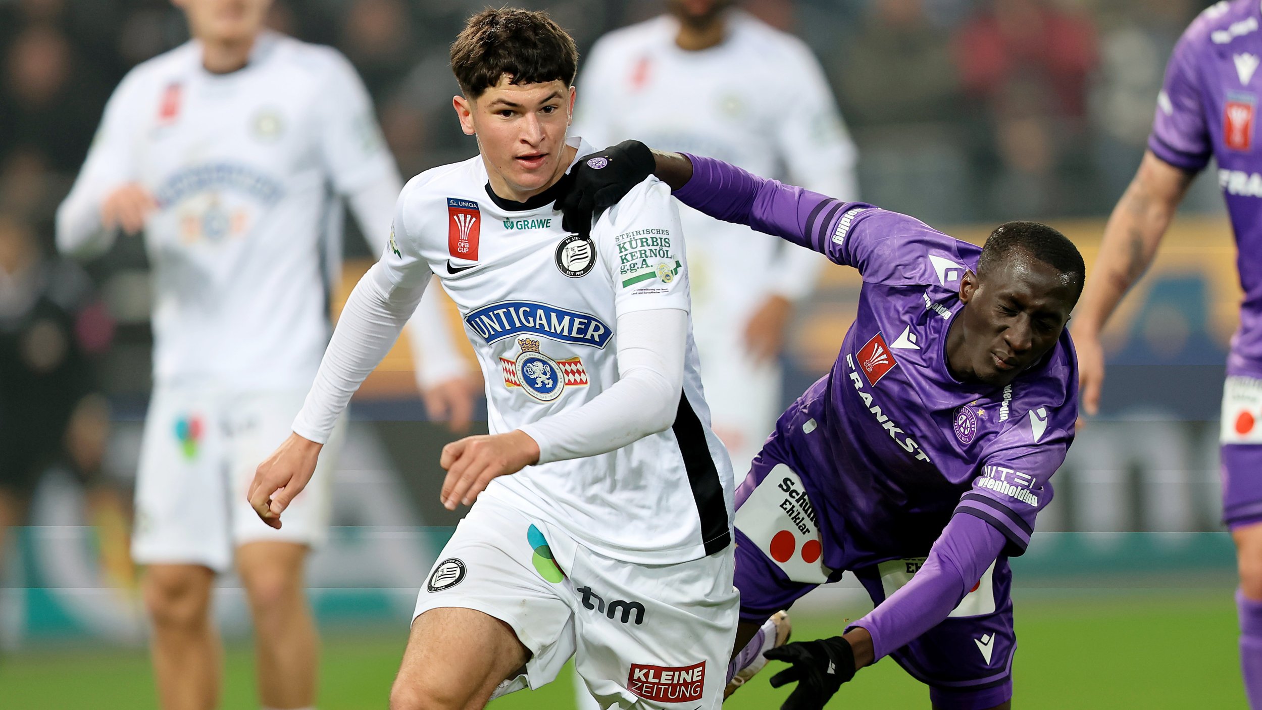 Violetter Jubel in Graz! Austria kickt Sturm aus dem Cup