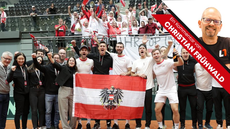 Ein kräftiges Lebenszeichen des österreichischen Tennis