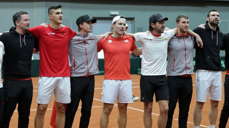 Österreich trifft im Kampf um Davis-Cup-Finals auf Ungarn