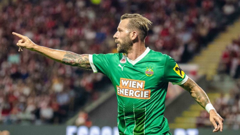 Guido Burgstaller ist Rapidler des Jahres 2024