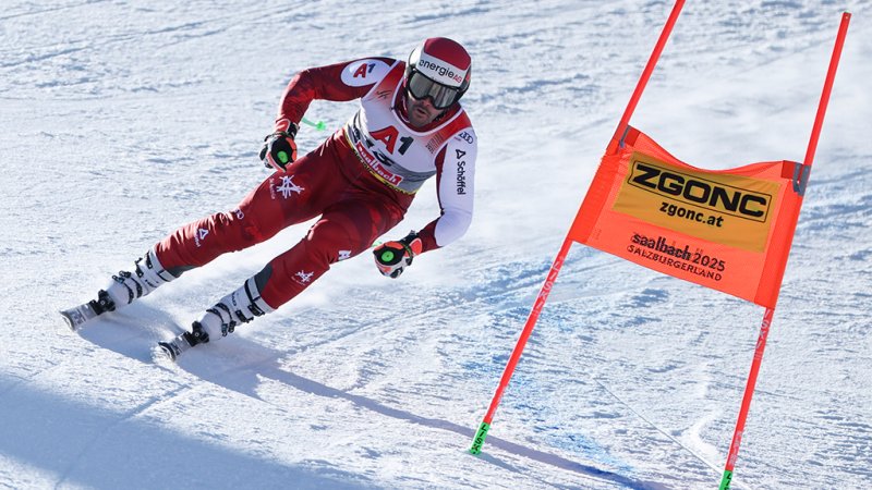 Dieses ÖSV-Männer-Quartett steht in der WM-Abfahrt am Start