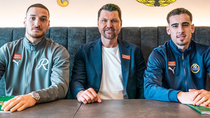 Fix! Rapid verstärkt sich mit zwei Offensiv-Leihen