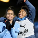 ManCity-Frauen nach Sieg über Arsenal im Liga-Cup-Finale