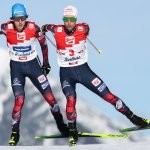 Österreicher kombinieren in Otepää am Podest vorbei