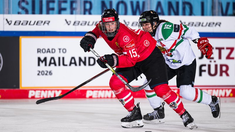 Olympia-Traum ade! ÖEHV-Frauen verlieren auch gegen Ungarn