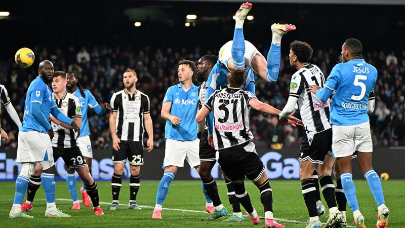 Chance für Inter! Napoli lässt gegen Udinese Punkte liegen