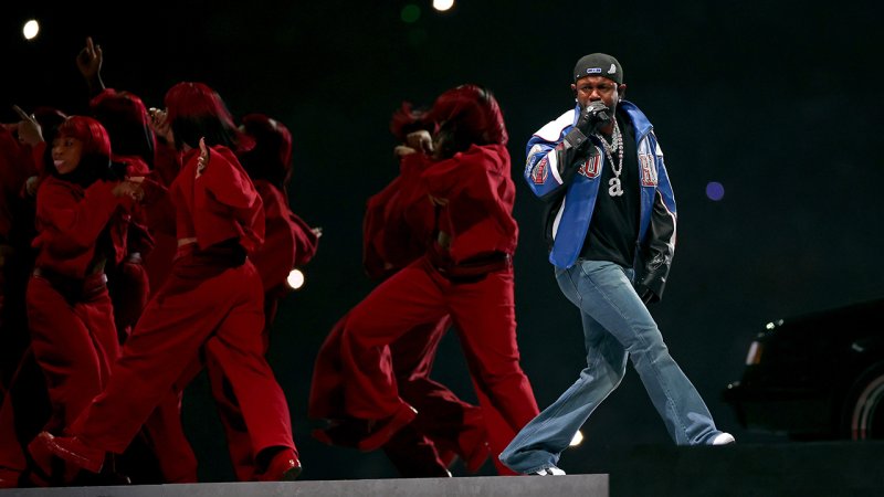 Super Bowl: Kendrick Lamars Halftime-Show in Bildern