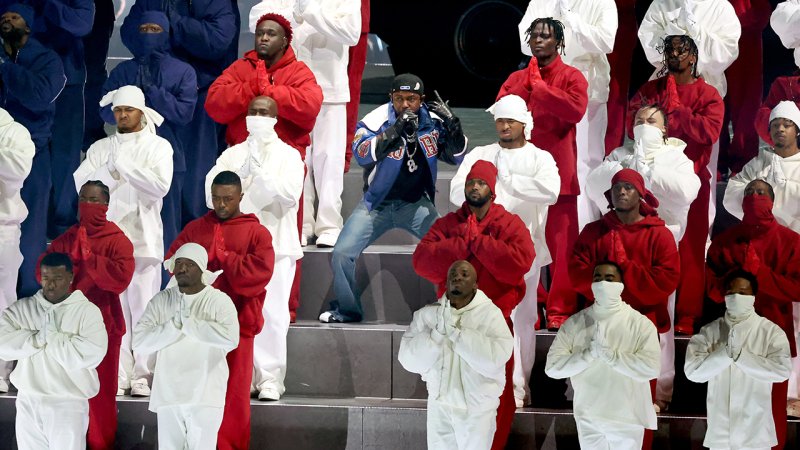 Super Bowl: Kendrick Lamars Halftime-Show in Bildern