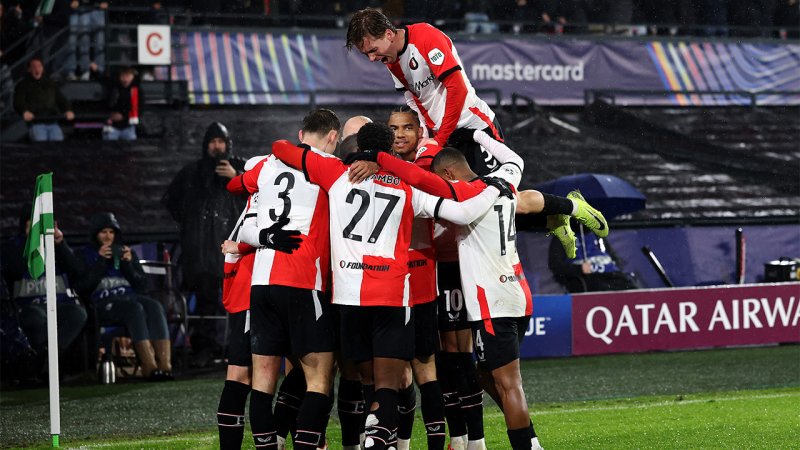 Feyenoord zwingt Milan im Playoff-Hinspiel in die Knie
