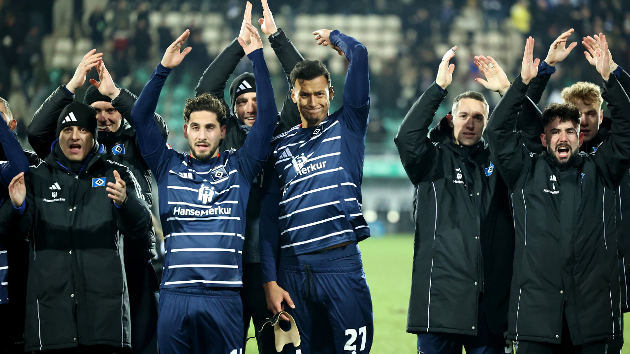 Selke rettet HSV den Punkt - Köln bleibt Tabellenführer